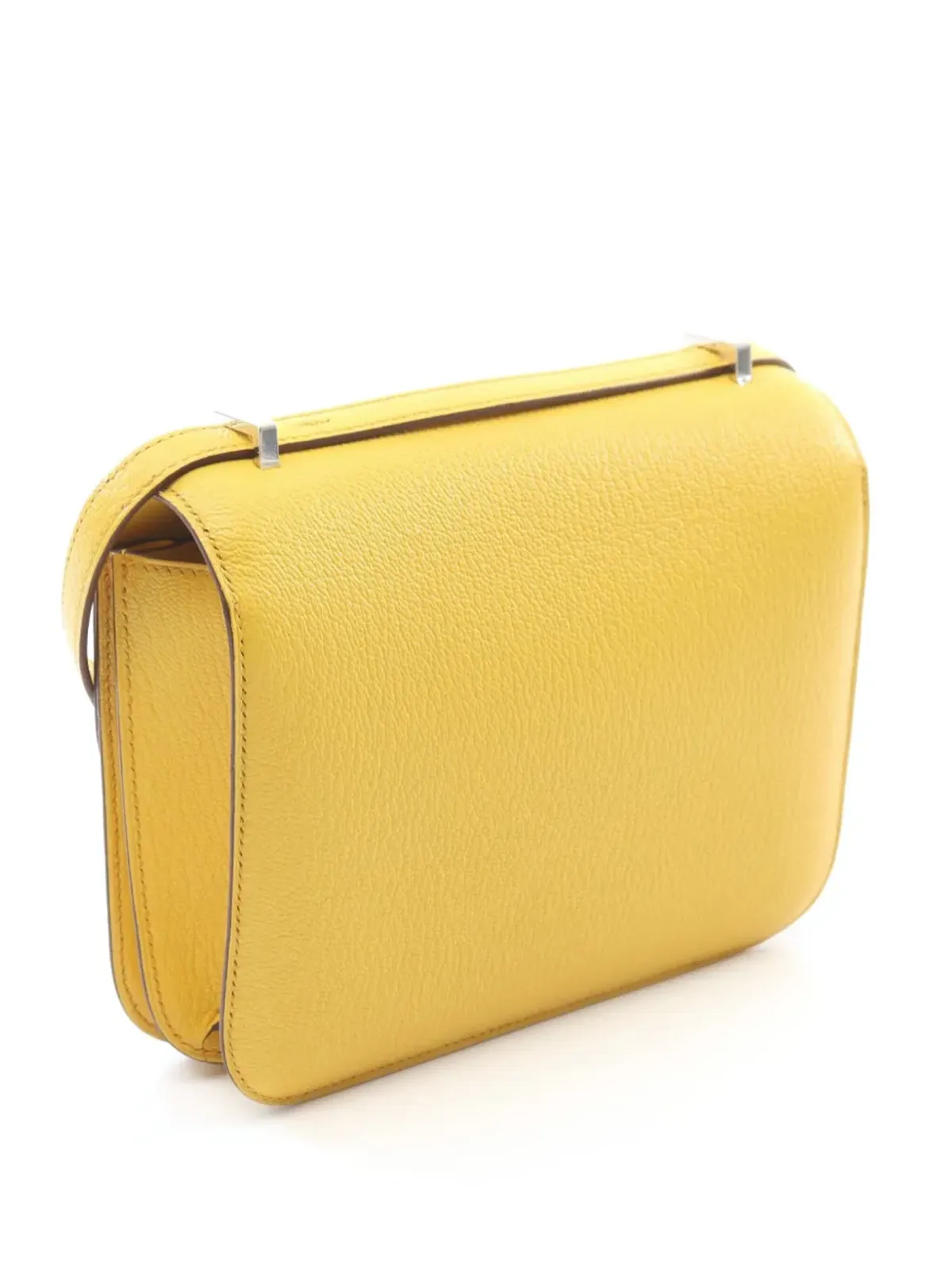 ビンテージ Hermès 2023 ミニ Constance 3 ショルダーバッグ - イエロー - 画像2