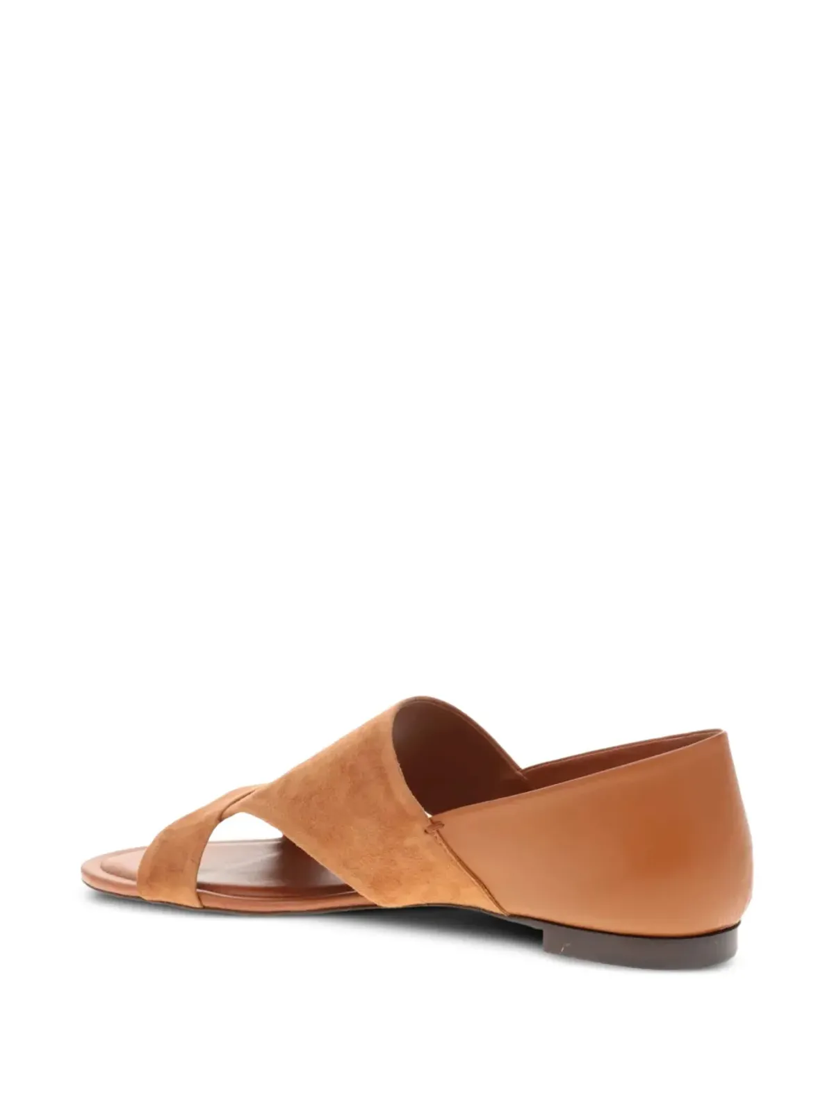 Tod's レザーとスエードのサンダル - ピンク - 画像5