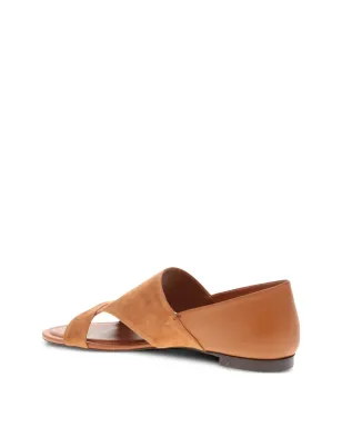 Tod's レザーとスエードのサンダル - ピンク - サムネイル5
