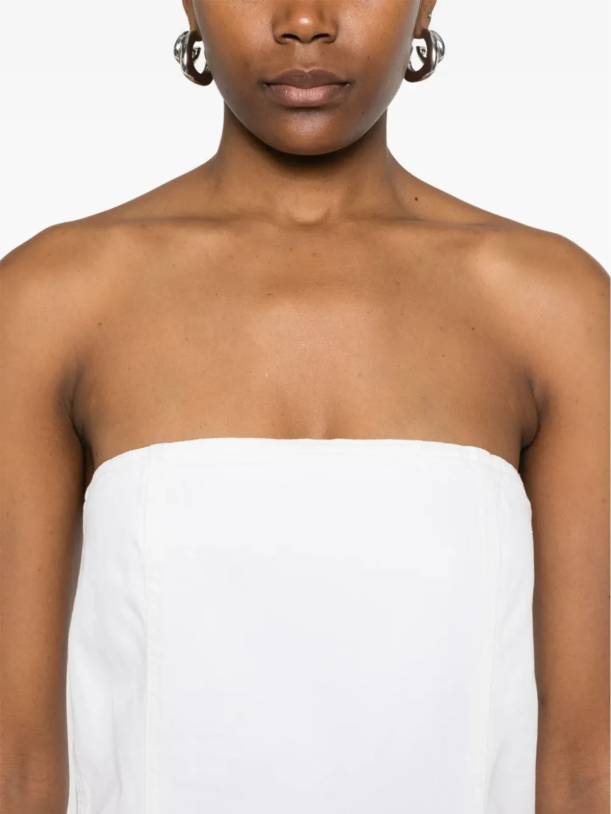 LOIS JEANS Otawa midi dress - White - 画像5