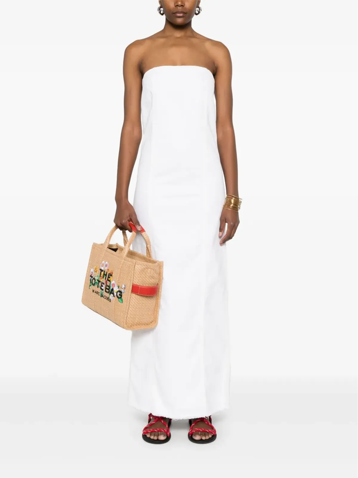 LOIS JEANS Otawa midi dress - White - 画像2