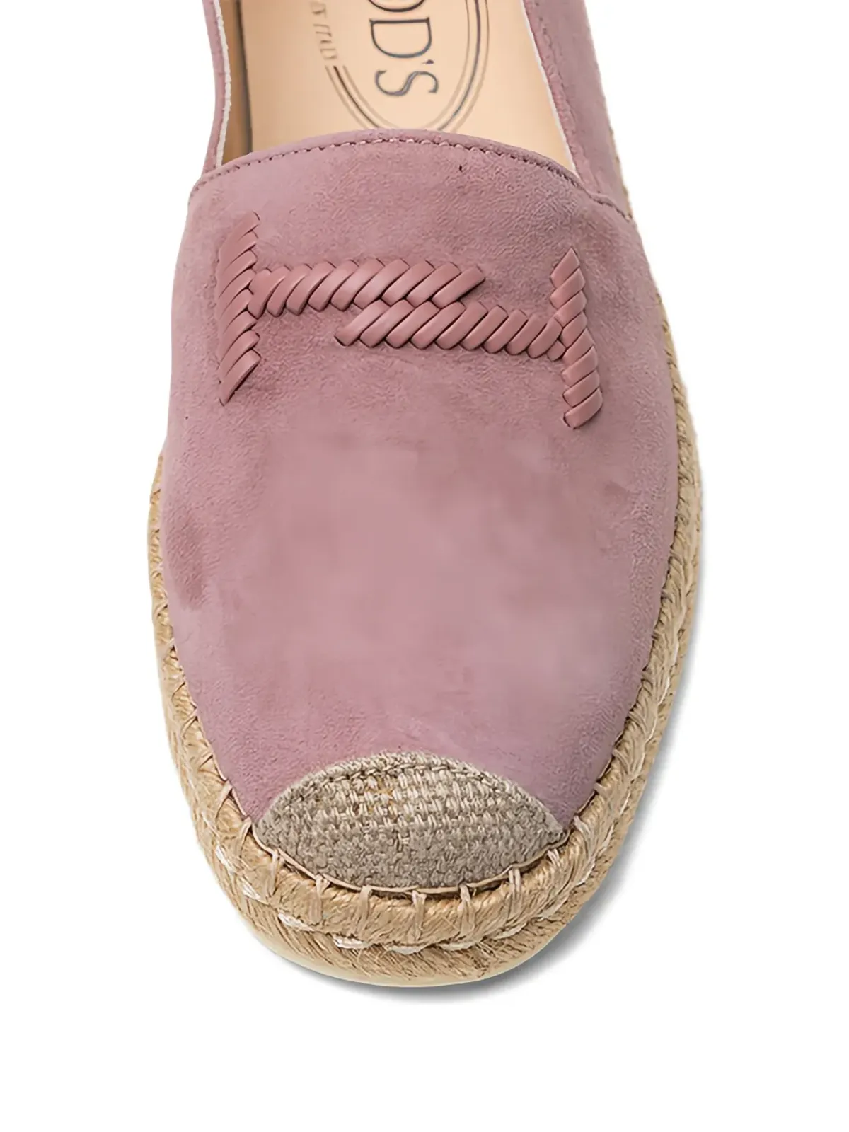 Tod's スエード エスパドリーユ - ピンク - 画像5