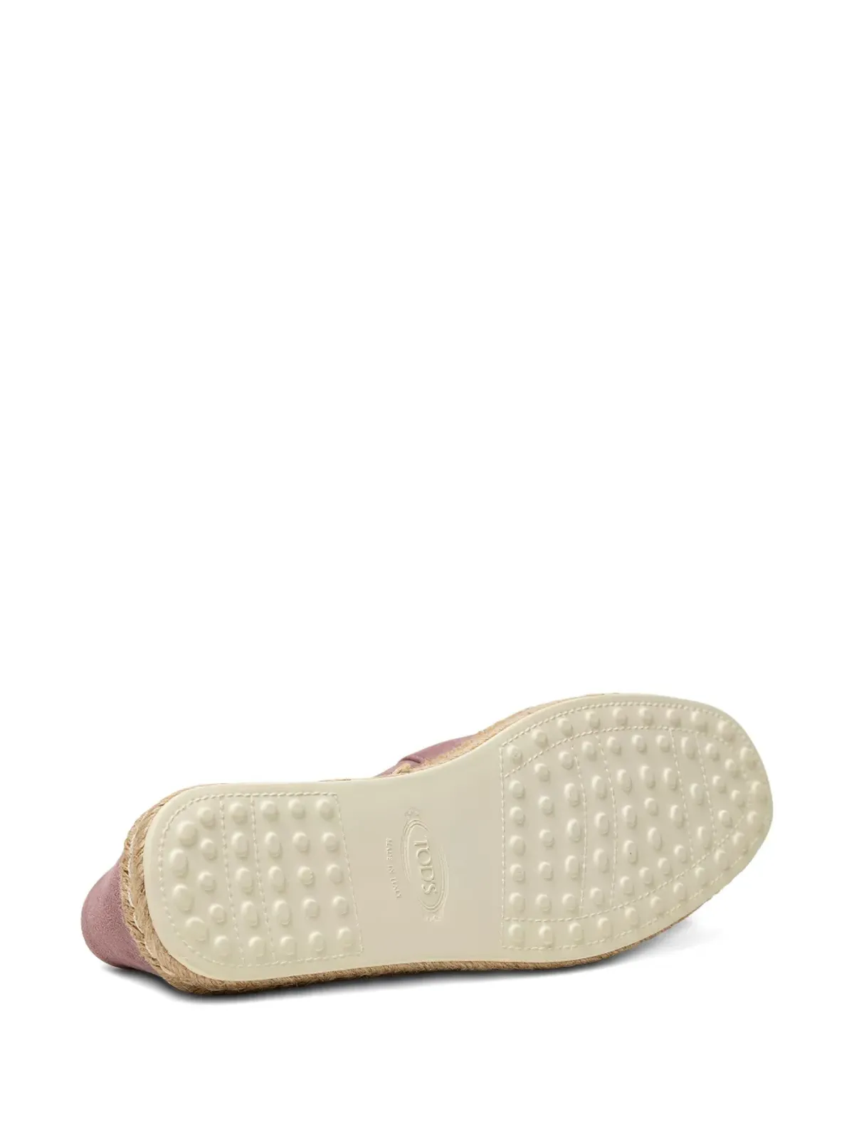 Tod's スエード エスパドリーユ - ピンク - 画像4
