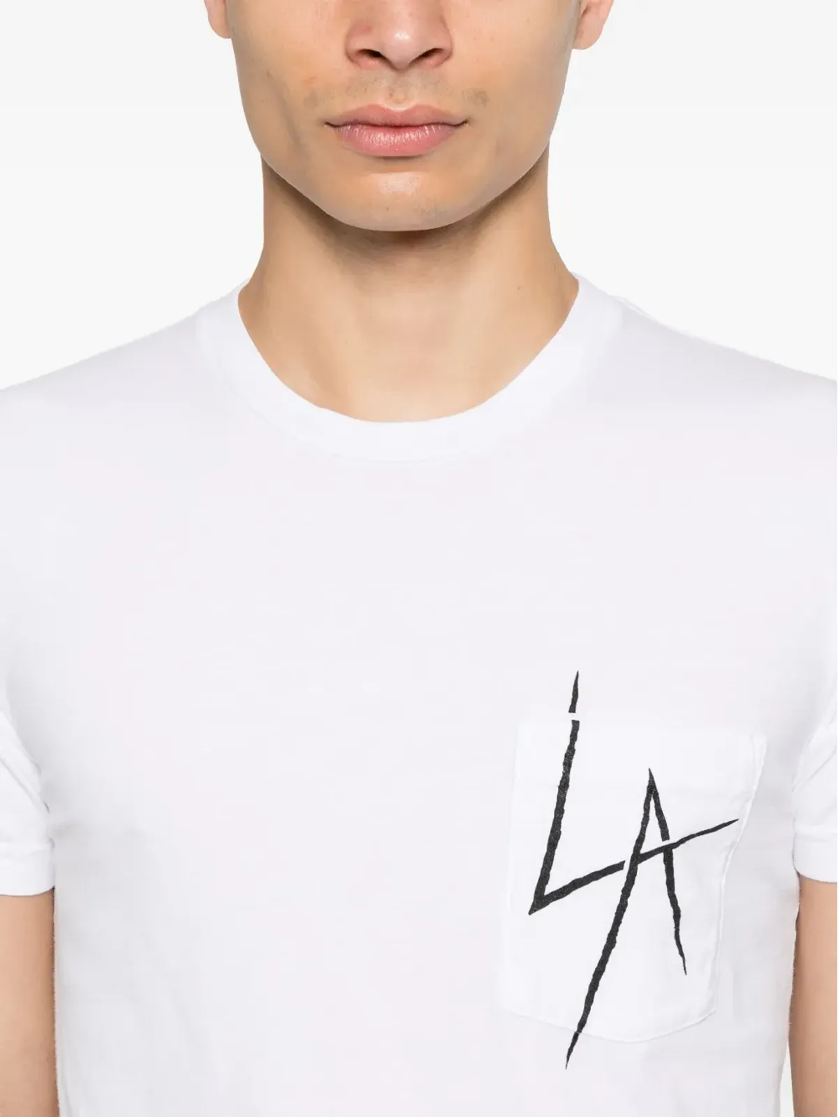 Local Authority La Slash T-shirt - White - 画像4