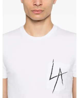 Local Authority La Slash T-shirt - White - サムネイル4
