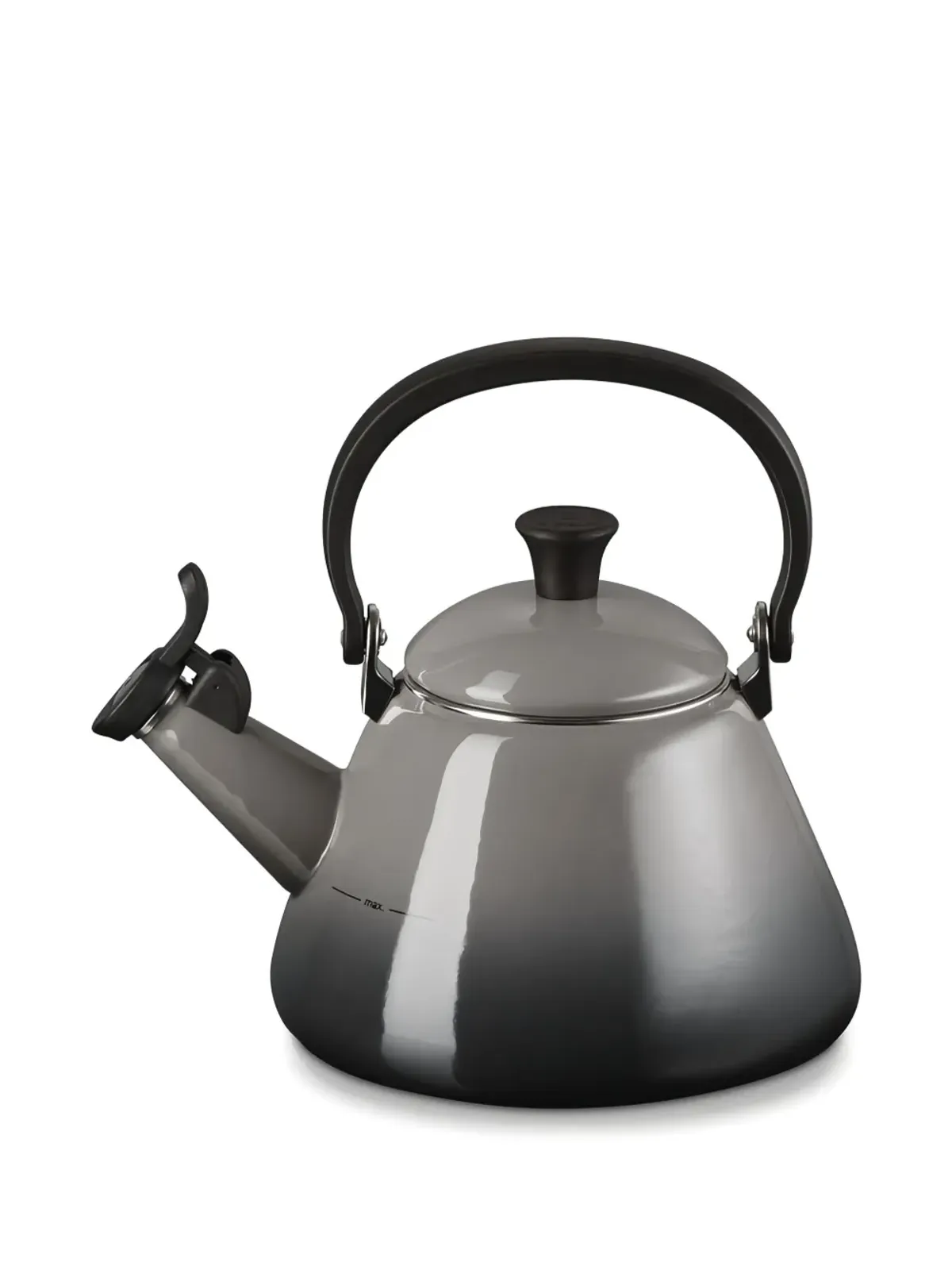 Le Creuset ombréエフェクト テーポット - ブラック - 画像1