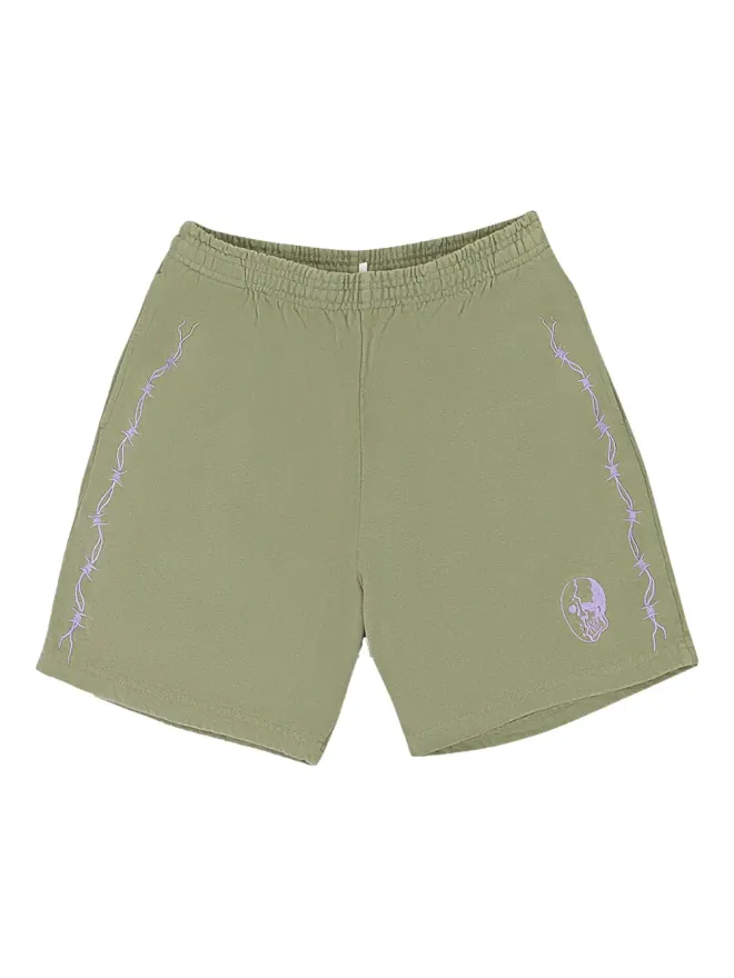 Warren Lotas Warren Lotas 有刺鉄線ホッケー・マスク風ショーツの商品画像