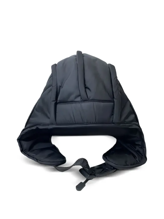 MAINS MAINS キルテッドパッド入りハット ブラックの商品画像