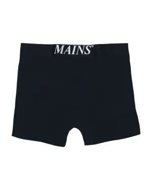 MAINS ロゴ入りウエストバンド ボクサー - サムネイル1