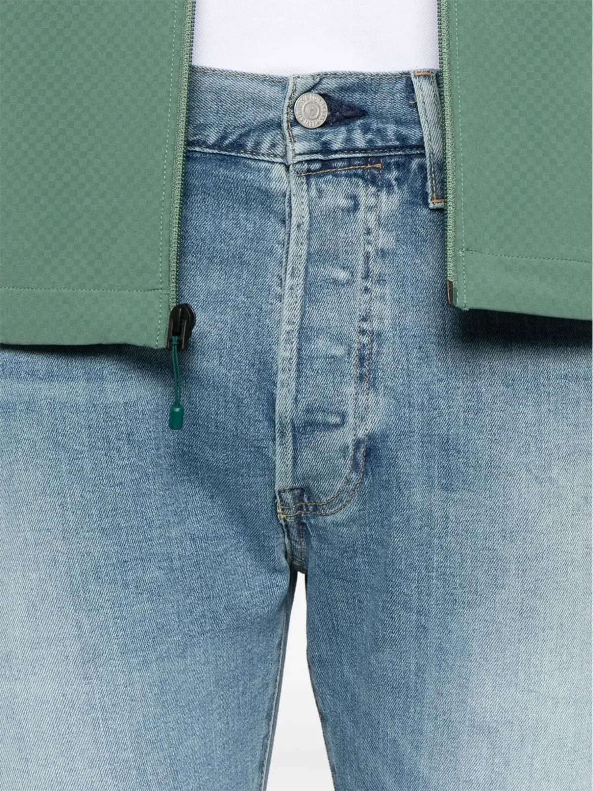 Levi's 501 オリジナル ストレートジーンズ ブルー - 画像5