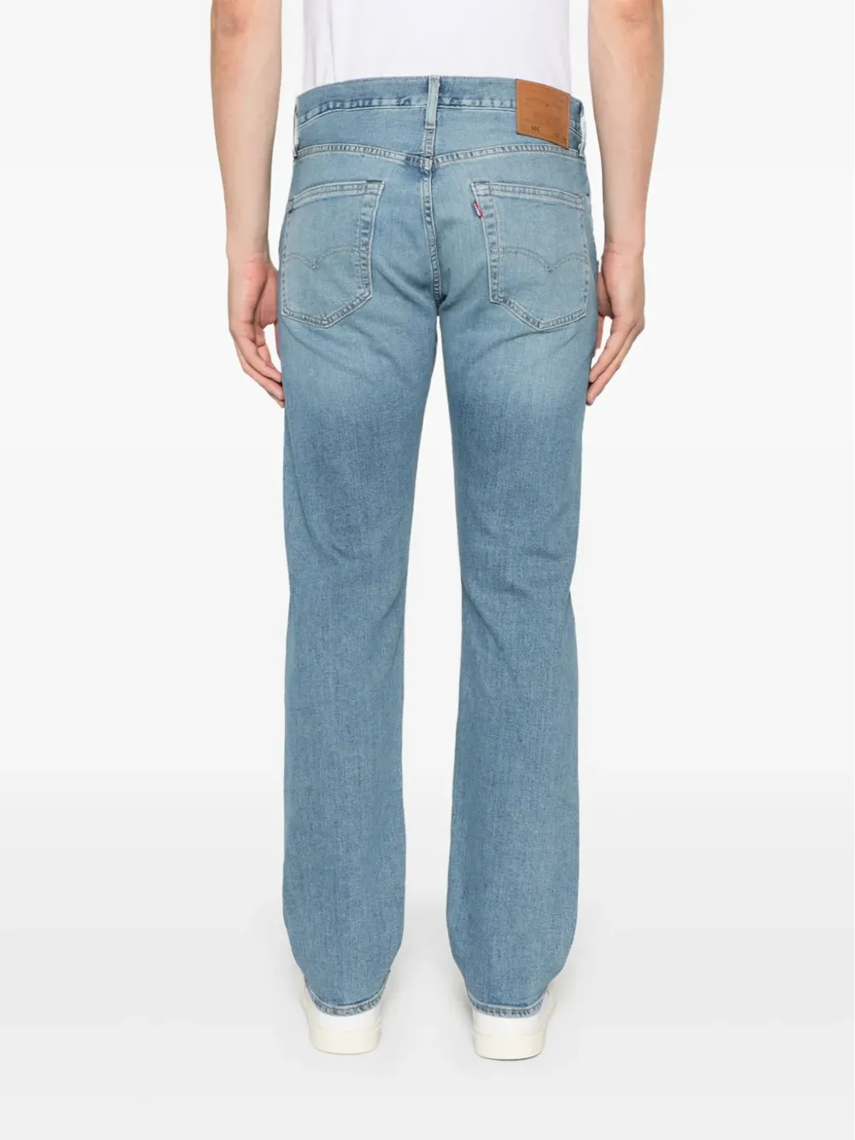 Levi's 501 オリジナル ストレートジーンズ ブルー - 画像4