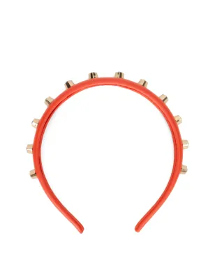 RED(V) スタッズ付きヘッドバンド - サムネイル1