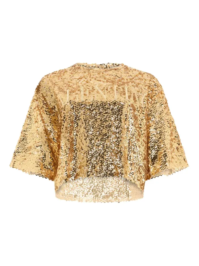Valentino Garavani Valentino Garavani スパンコール付きTシャツの商品画像