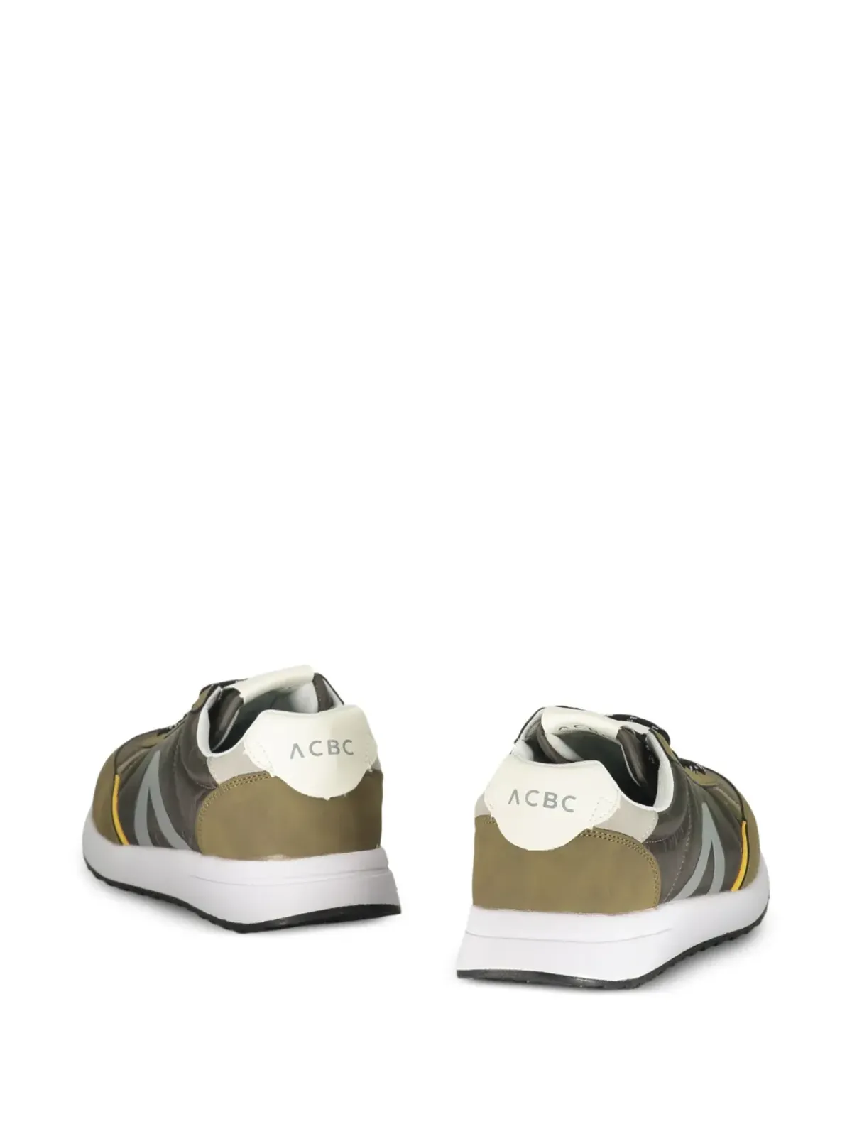 ACBC Haki Erkek panelled sneakers - Brown - 画像3