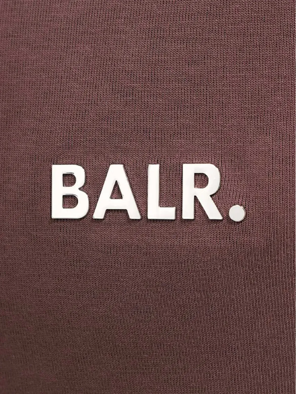 BALR. ロゴプリント フーディ ブラウン - 画像3