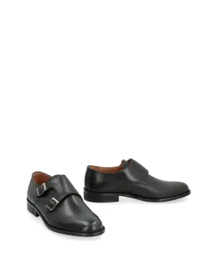 Bruno Magli double-buckle monk shoes - Black - サムネイル2