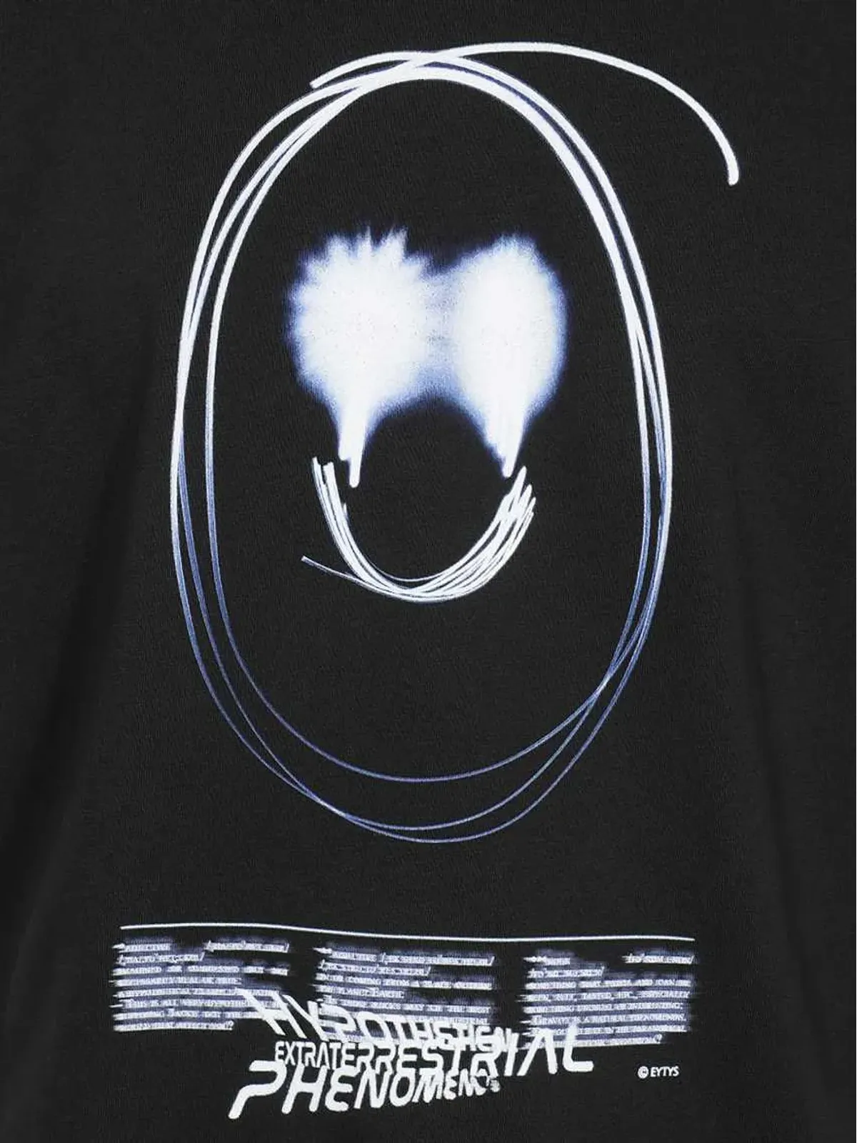 EYTYS プリントコットンTシャツ - ブラック - 画像3