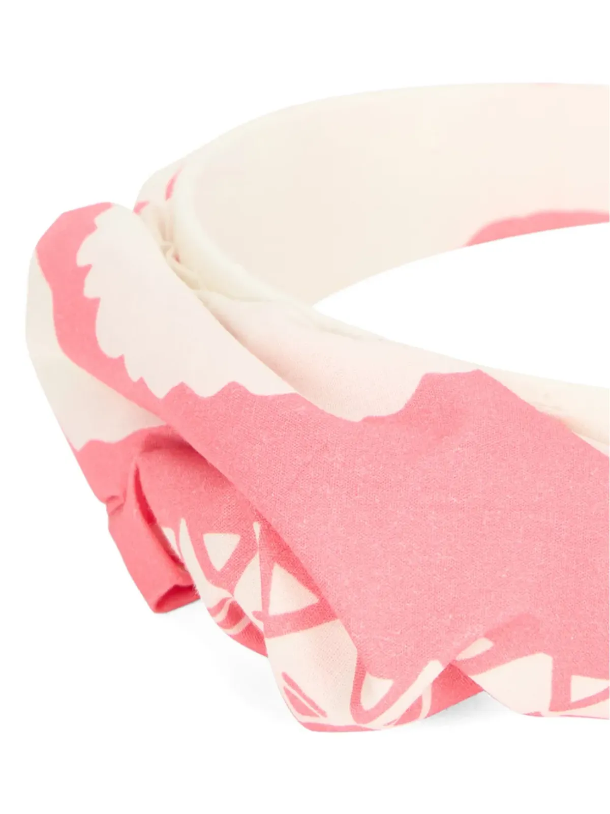 RED(V) ギャザー入りプリント ヘアバンド - Neutrals - 画像3