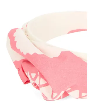 RED(V) ギャザー入りプリント ヘアバンド - Neutrals - サムネイル3