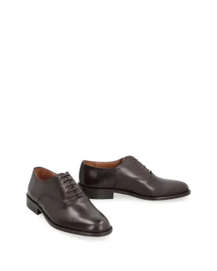 Bruno Magli ポリッシュドレザー レースアップシューズ - サムネイル2