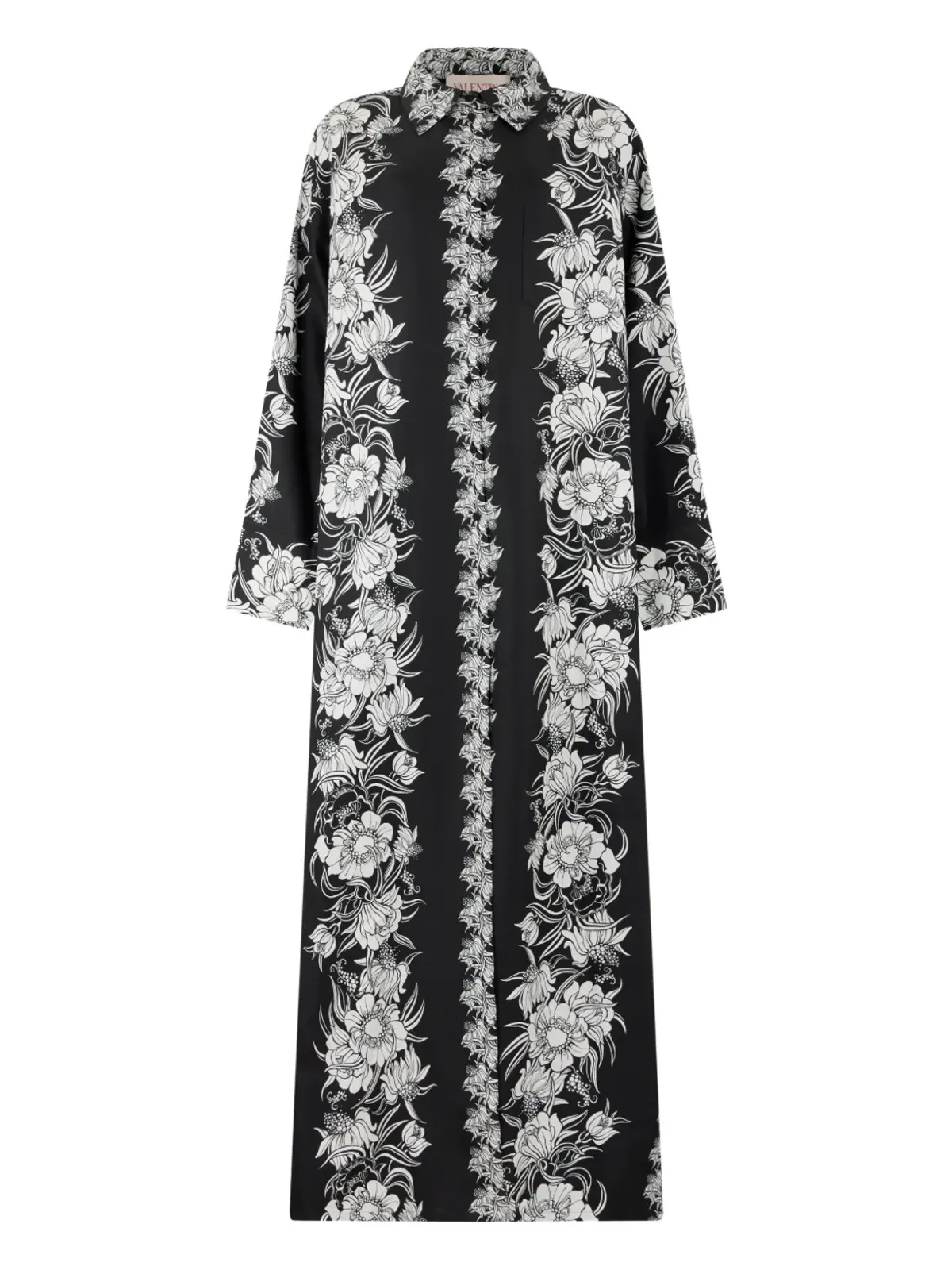 Valentino Garavani 花柄プリント マキシドレス - 画像1