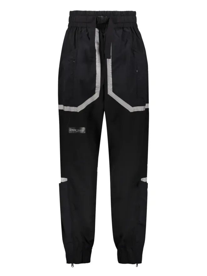 ISO.POETISM ISO.POETISM コントラストトリム トラックパンツ - ブラックの商品画像