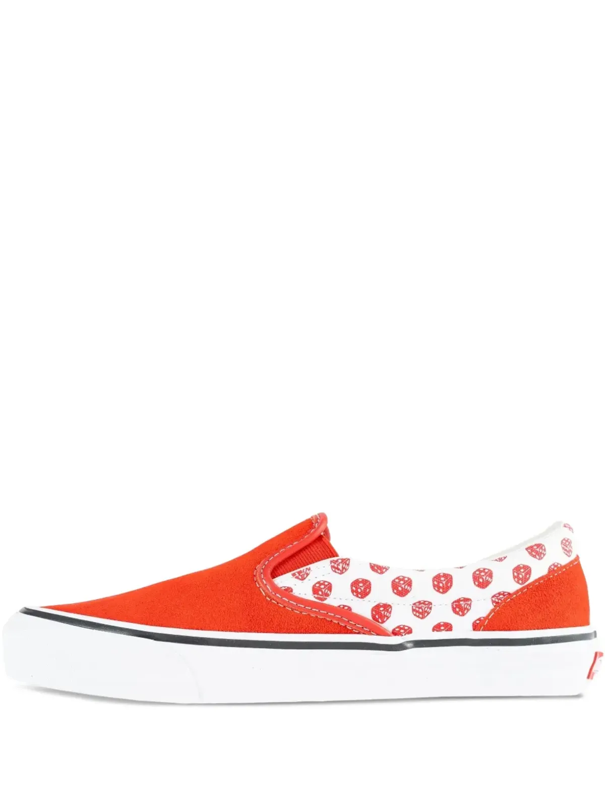 Vans Bodega BMX レッド/ホワイト スニーカー - 画像1