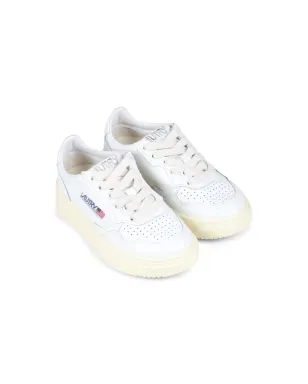 Autry Kids Medaslist Low White Sneakers - サムネイル1
