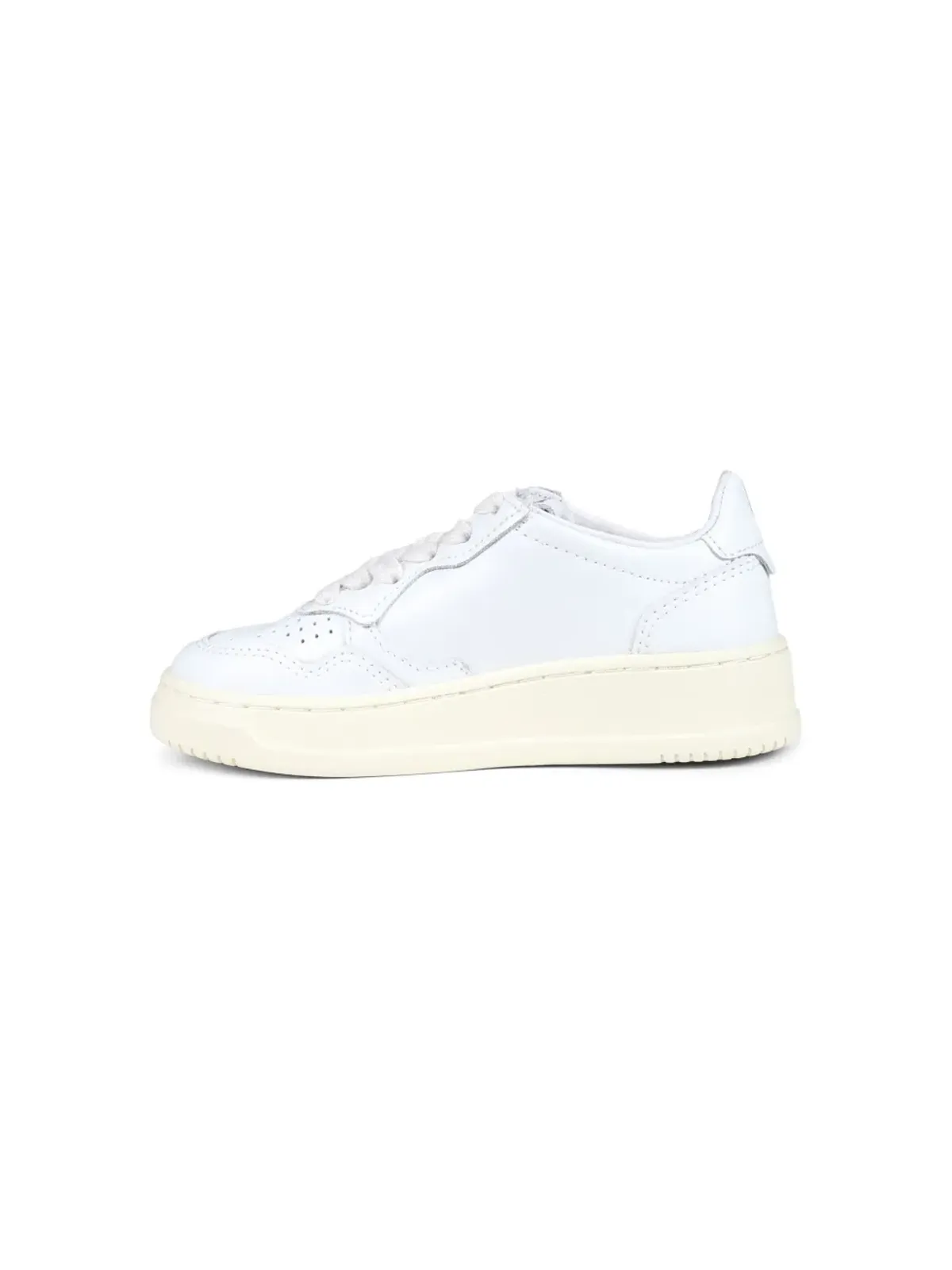 Autry Kids Medaslist Low White Sneakers - 画像5