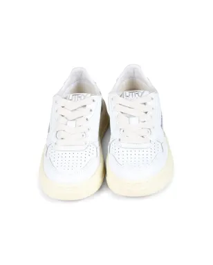 Autry Kids Medaslist Low White Sneakers - サムネイル3