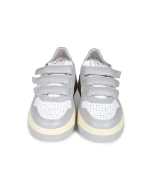 Autry Kids Kidstripes Low ホワイト/ライトグレー スニーカー - サムネイル4