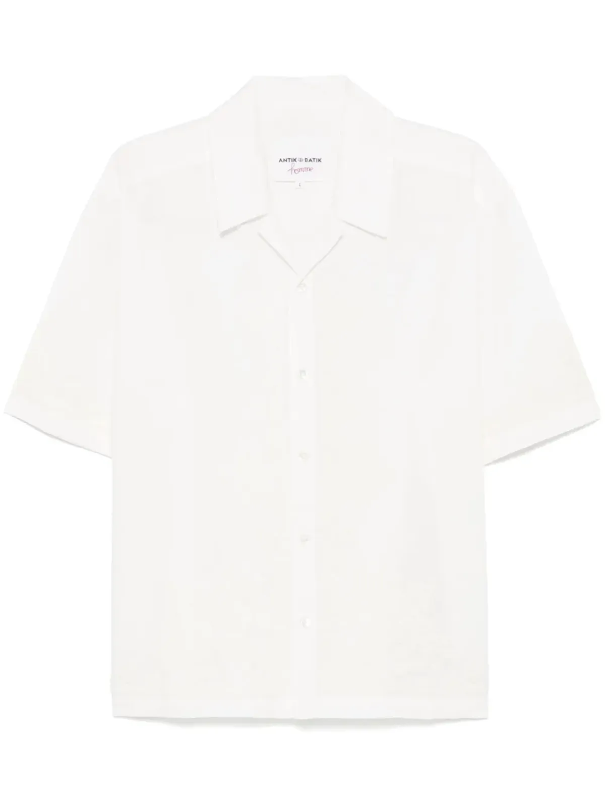 Antik Batik アドニスシャツ - ホワイト - 画像1