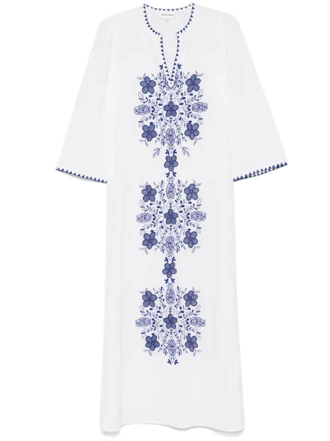 Antik Batik Antik Batik ヴァハニ刺繍ミディドレスの商品画像