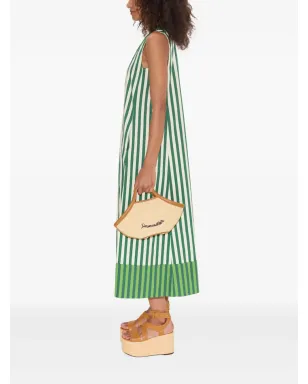 Simon Miller Mar poplin ミディドレス - グリーン - サムネイル4