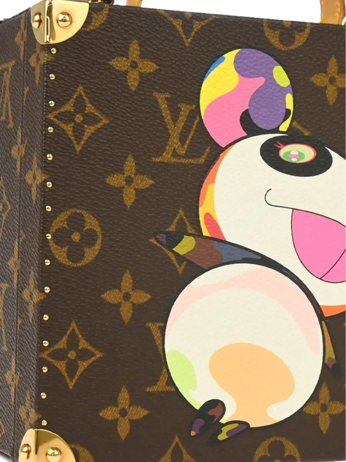 Louis Vuitton Pre-Owned x Takashi Murakami 1990-2000s ジュエリーボックス - ブラウン - 画像3