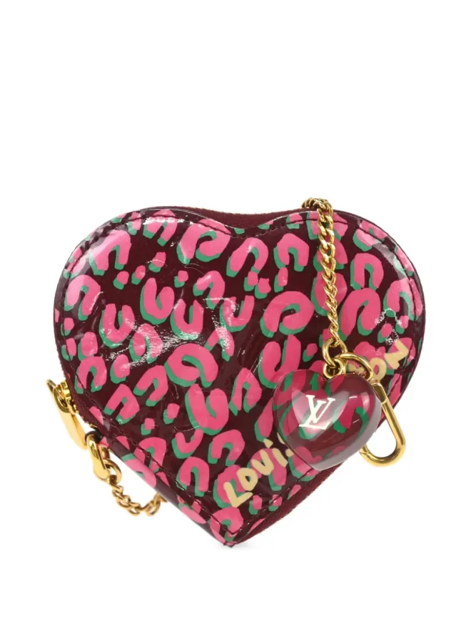 Louis Vuitton Pre-Owned Louis Vuitton ビンテージ 2010年 ヒョウ柄 コインケース - ピンクの商品画像