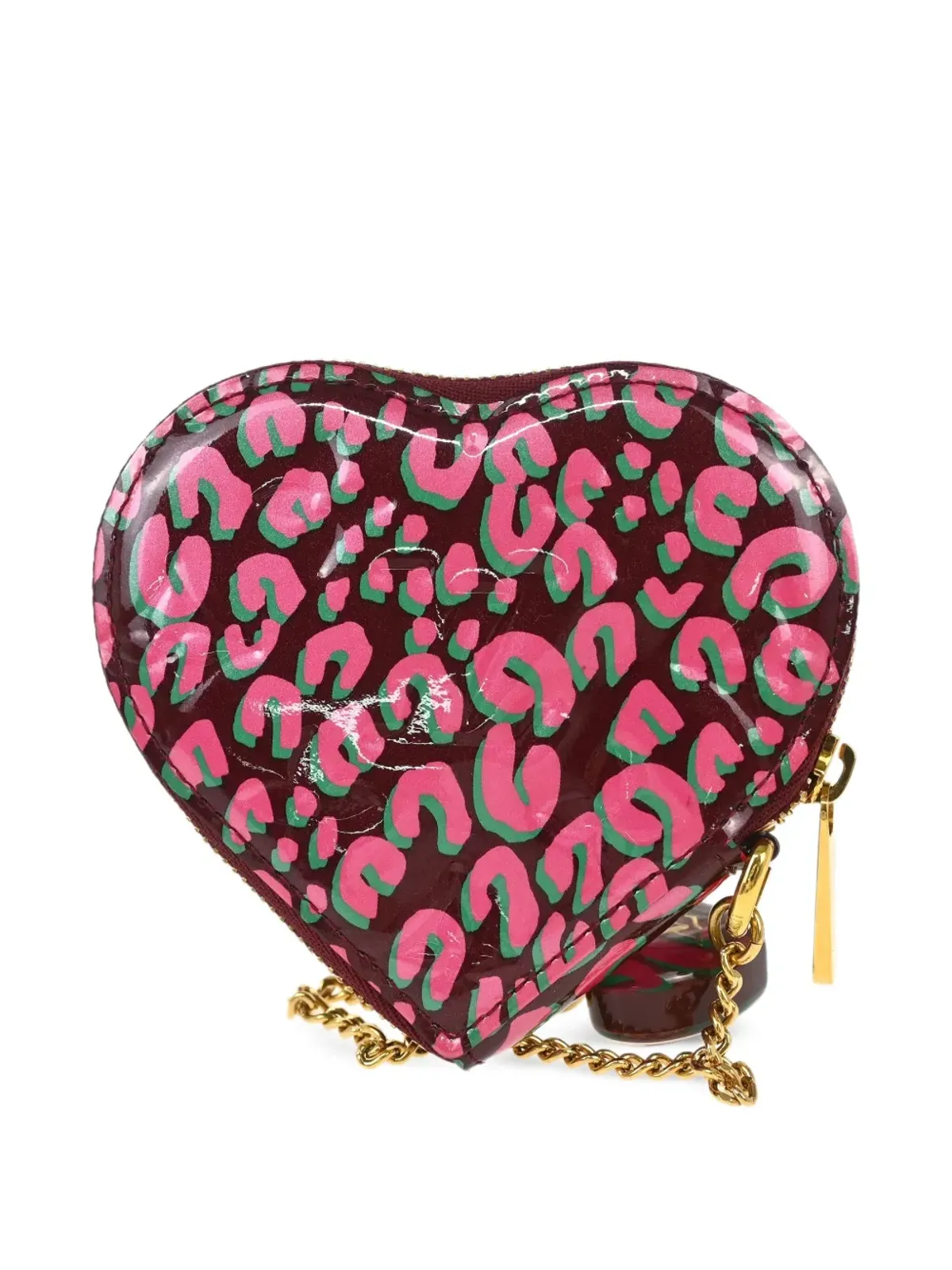 Louis Vuitton ビンテージ 2010年 ヒョウ柄 コインケース - ピンク - 画像2