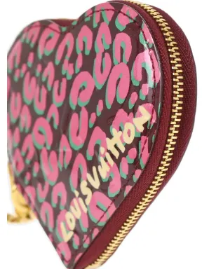 Louis Vuitton ビンテージ 2010年 ヒョウ柄 コインケース - ピンク - サムネイル4