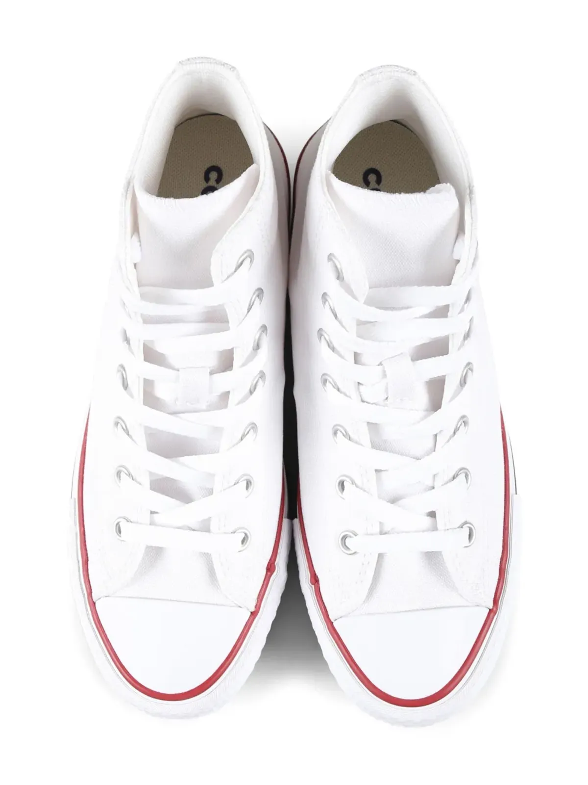 Converse Kids チャック・テイラー プラットフォーム スニーカー - White - 画像4