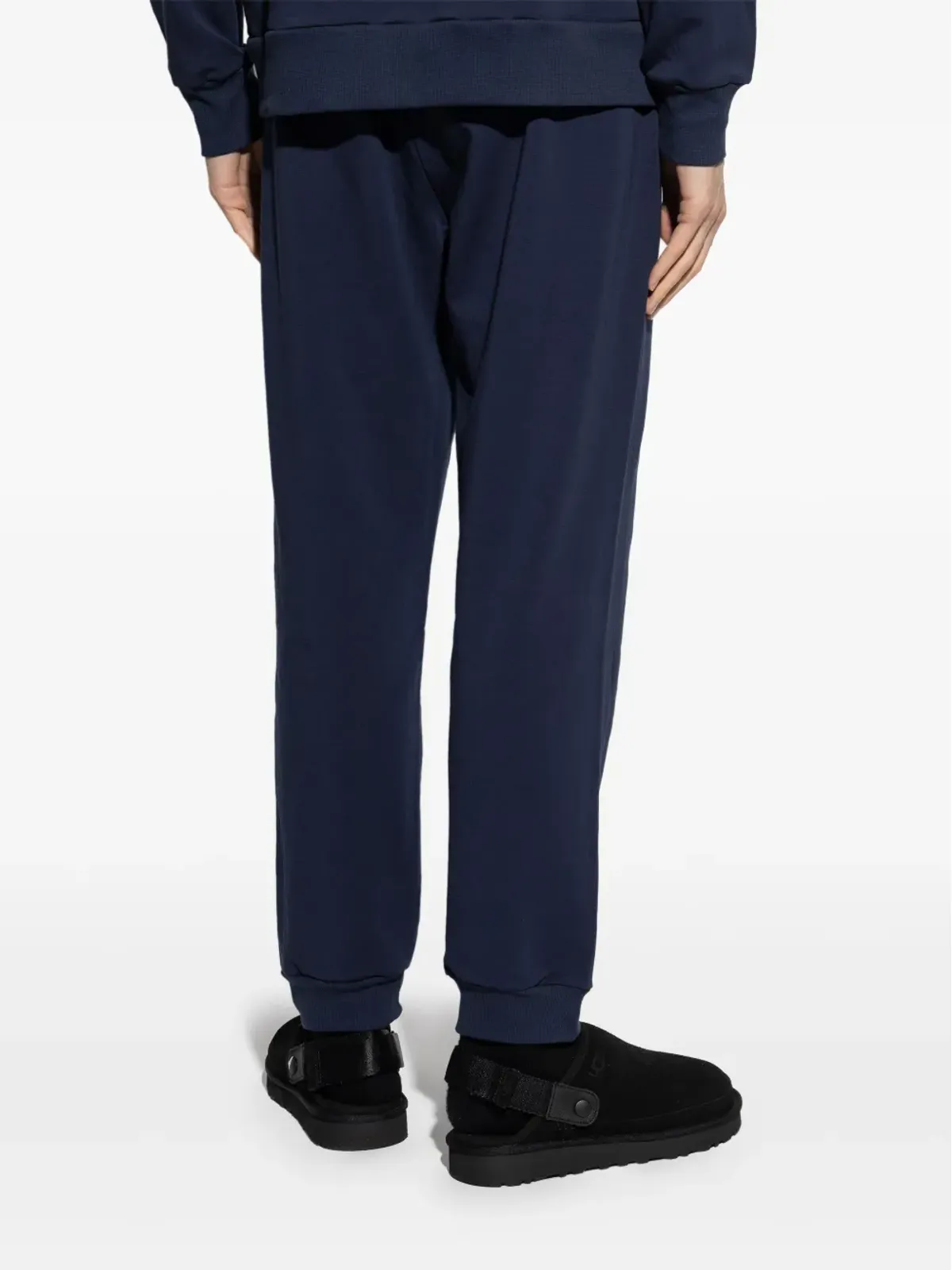 Hanro drawstring straight-leg trousers - Blue - 画像4
