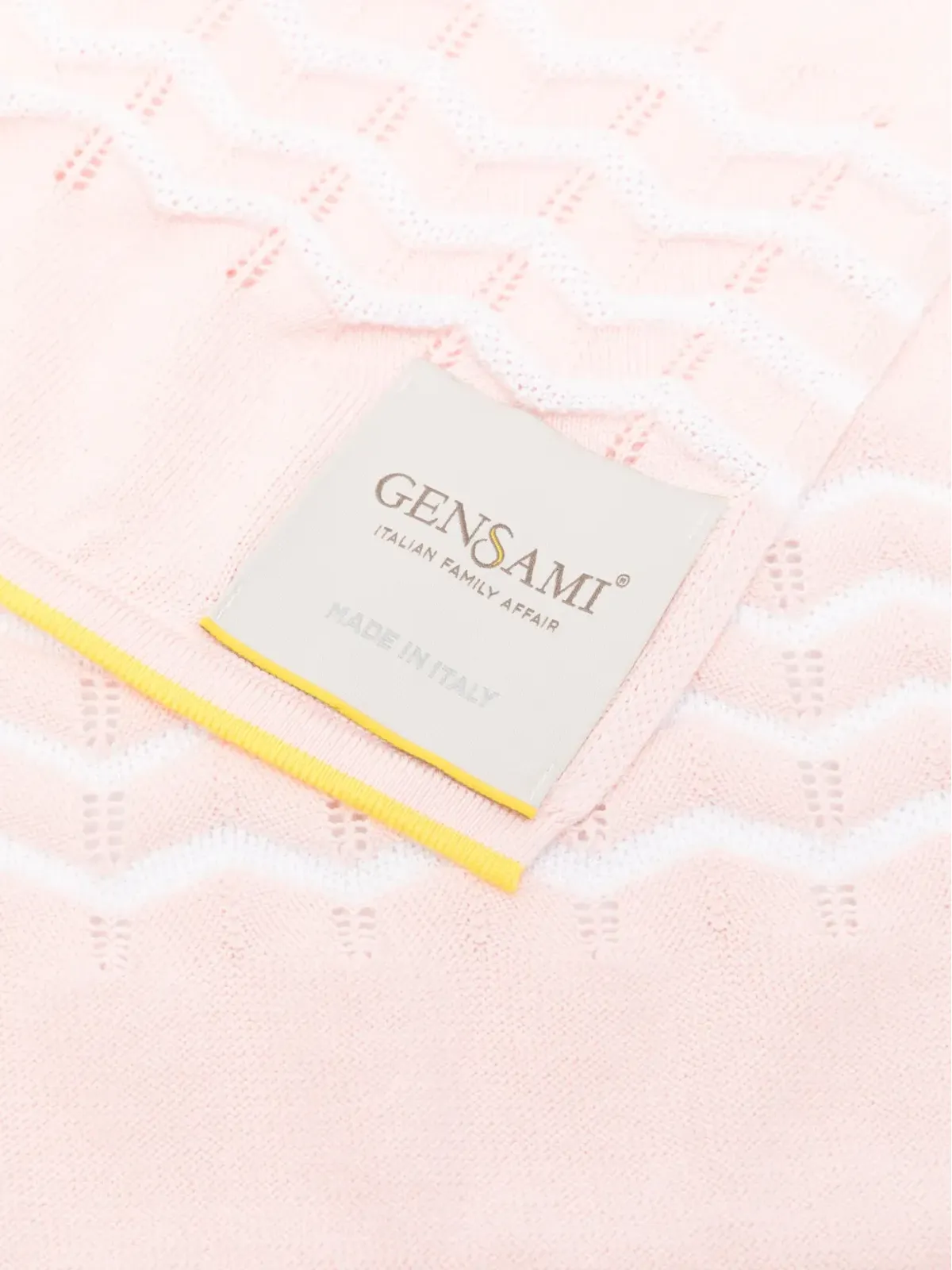 Gensami kids ポイントエット編みブランケット - 画像2