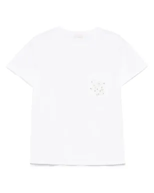 LIU JO ポケット付きTシャツ - ホワイト - サムネイル1