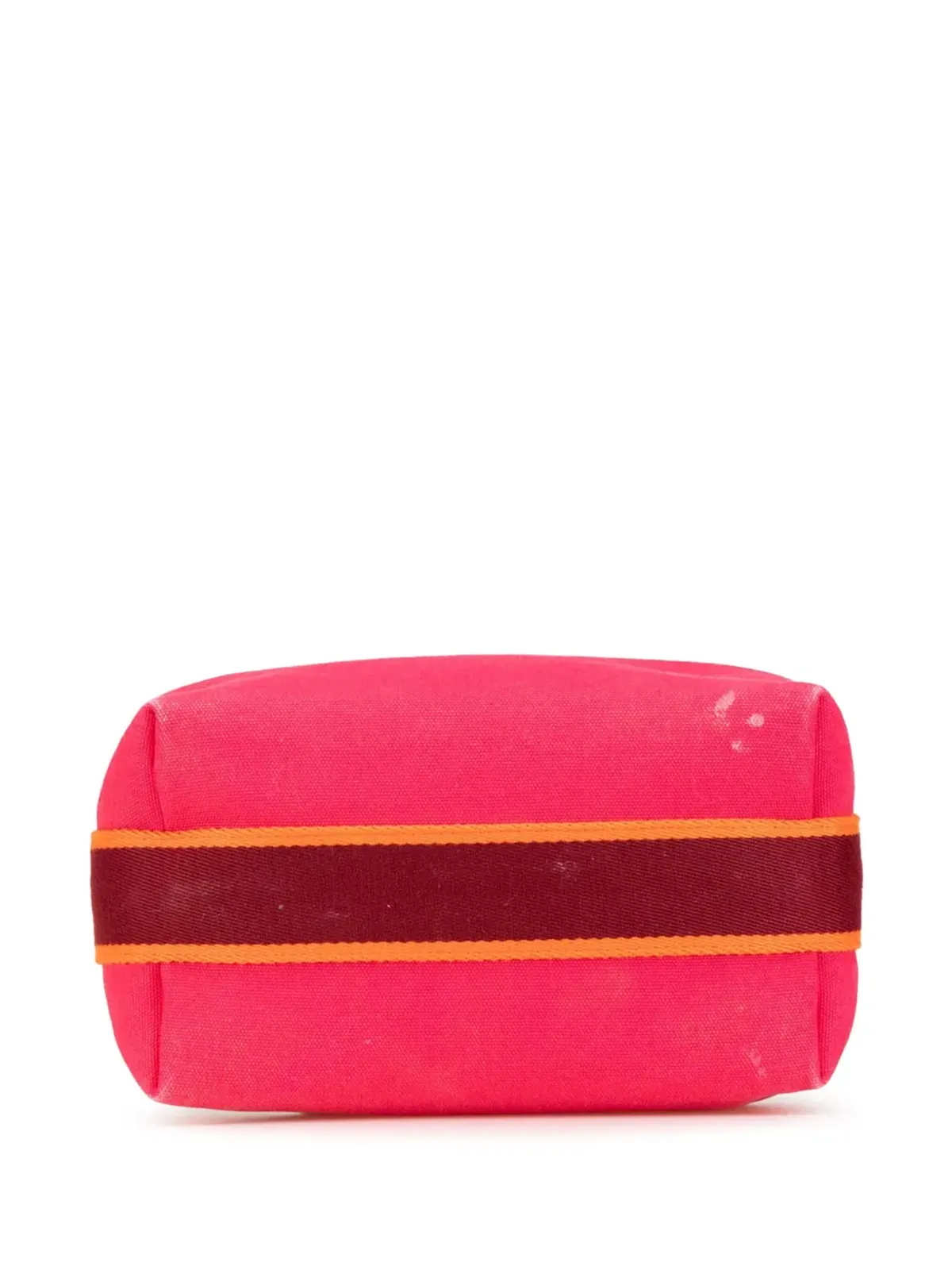Hermès ビンテージ 小型 Toile Bride A Brac バニティバッグ - ピンク - 画像3