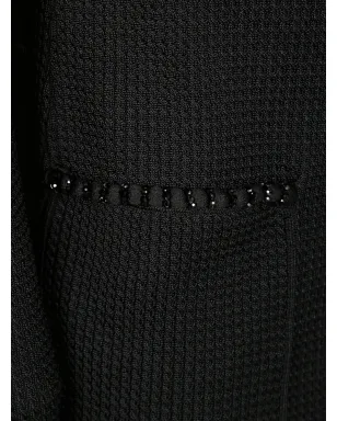 Emporio Armani クリスタル装飾ブレザー - ブラック - サムネイル3