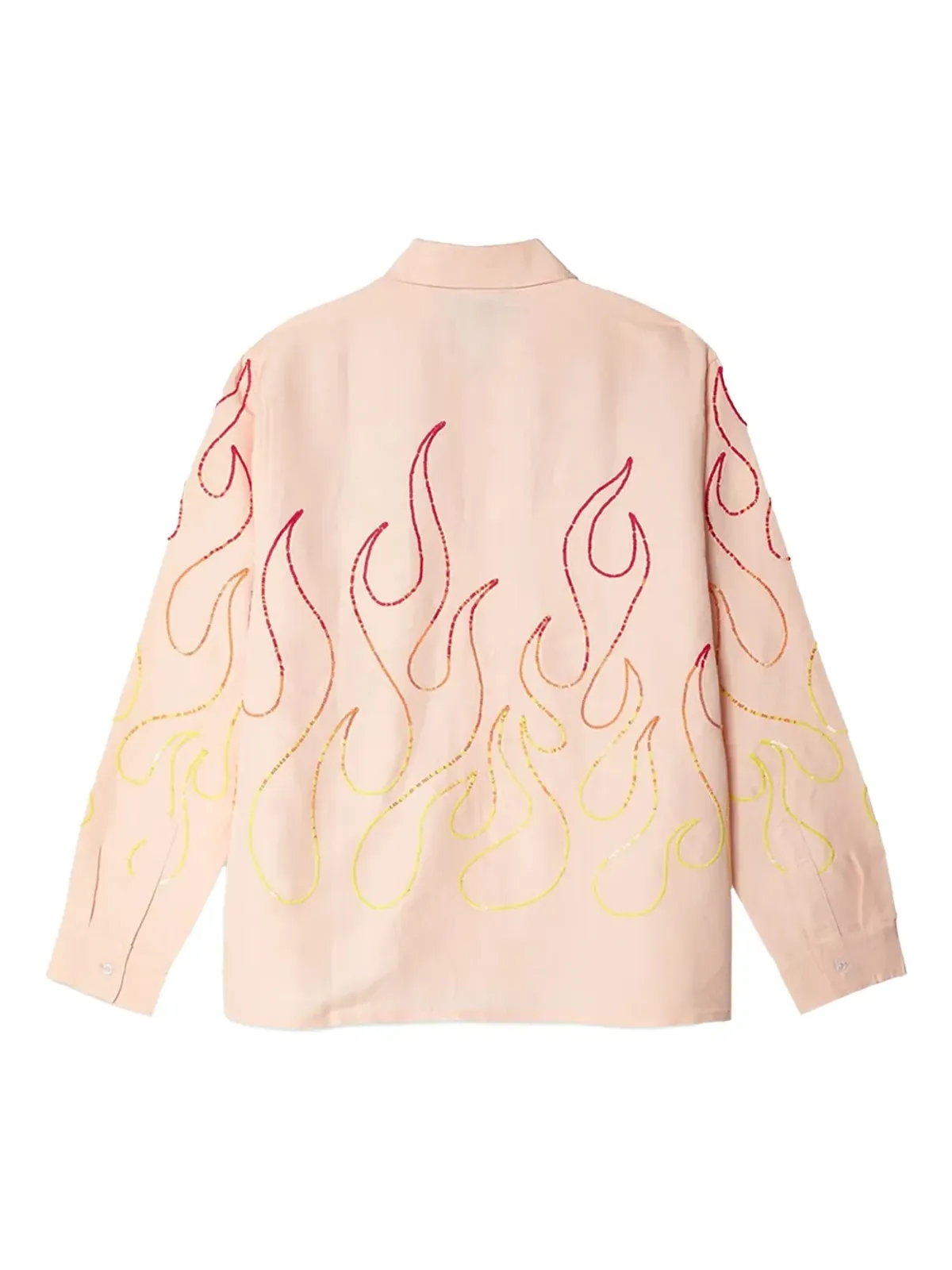 Sky High Farm flame-pattern shirt - 画像2