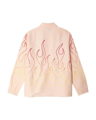 Sky High Farm flame-pattern shirt - サムネイル2