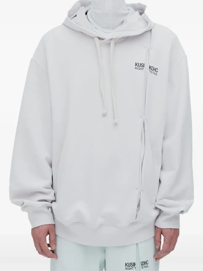 KUSIKOHC KUSIKOHC ロゴプリント パーカーの商品画像