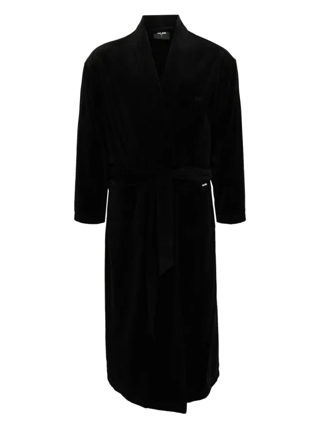 TEAM WANG design TEAM WANG design オリジナル1 ロゴエンボス バスローブの商品画像