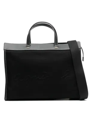agnès b. キャンバス2ウェイ トートバッグ - サムネイル1