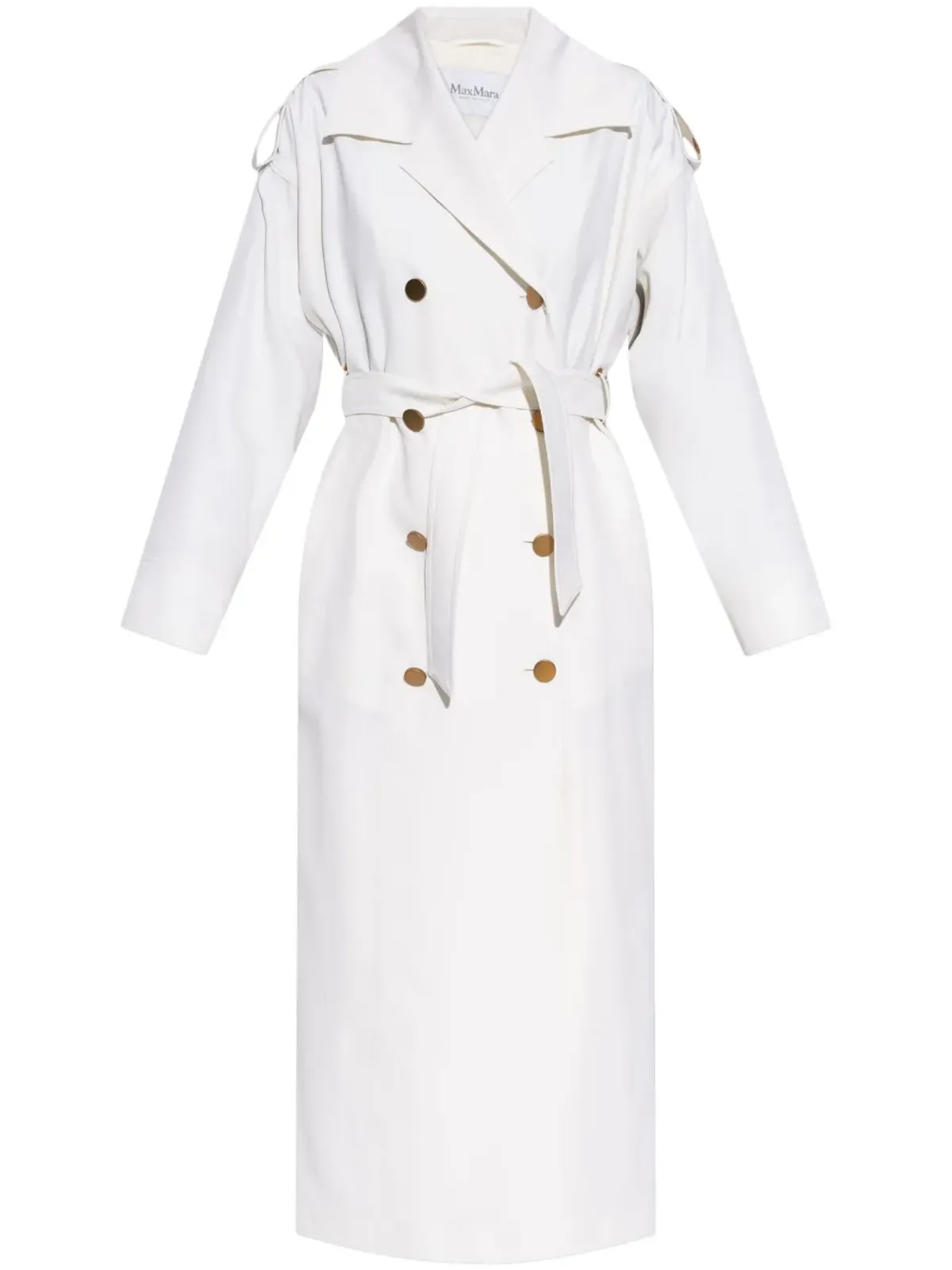 Max Mara Tirana coat - White - 画像1